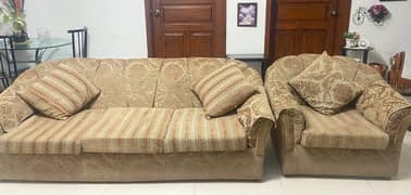 Seven seat sofa