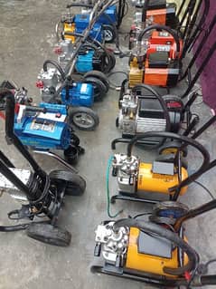 airless paint spray machines repairing and services