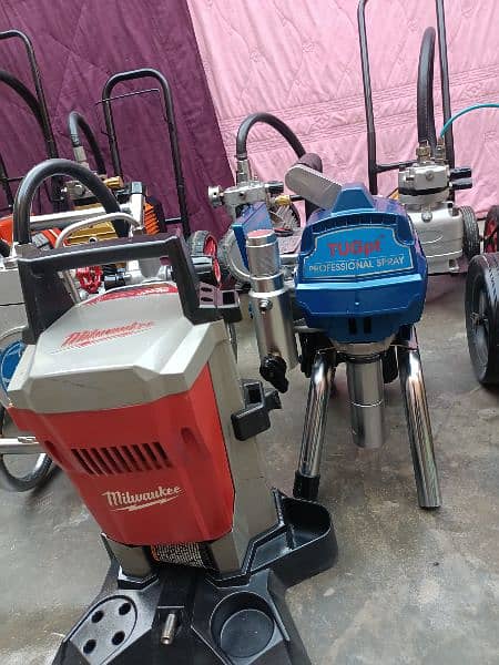 airless paint spray machines repairing and services 4