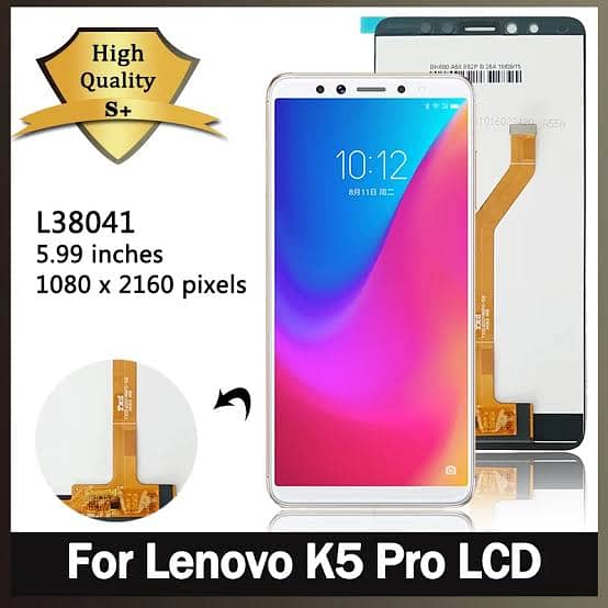 Lenovo k5 pro lcd panel 1