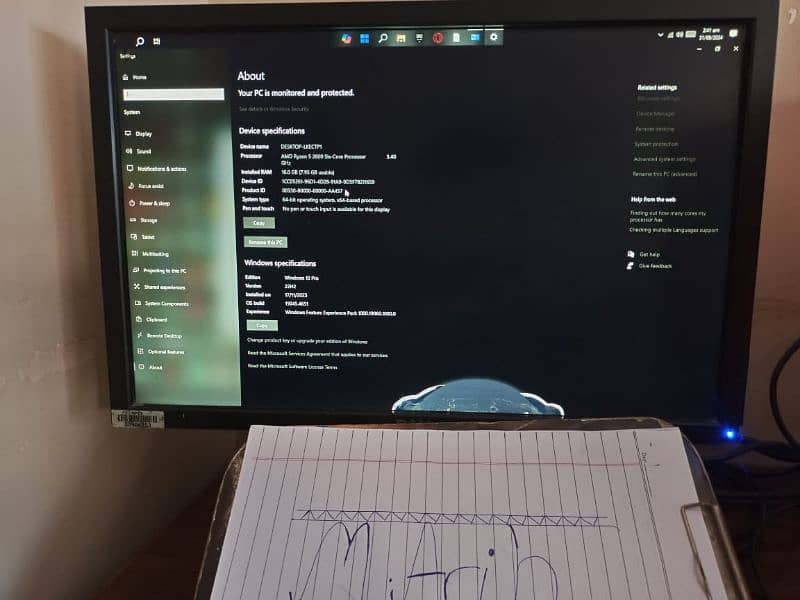 Ryzen 5 2600 rx5600xt gaming pc negotiable 9