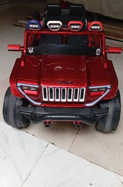 red kids jeep 0