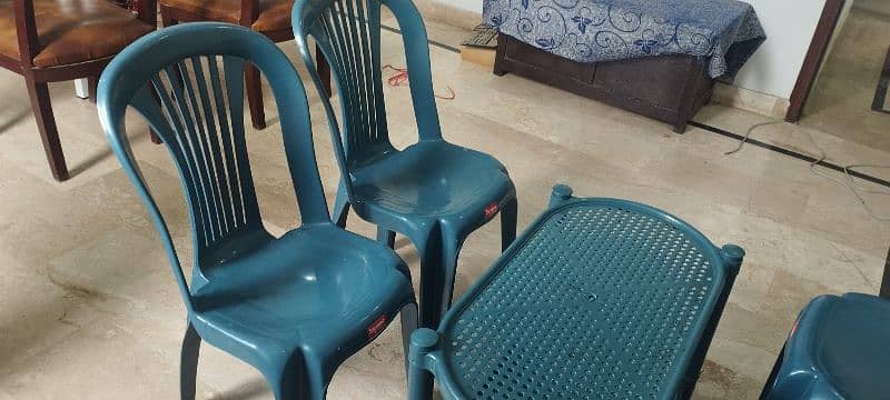 Supreme Plastic Chairs & Tables (All Colors) 1