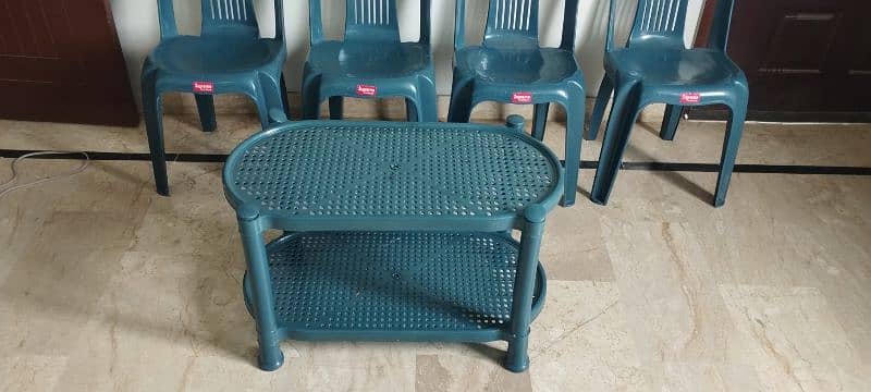 Supreme Plastic Chairs & Tables (All Colors) 3