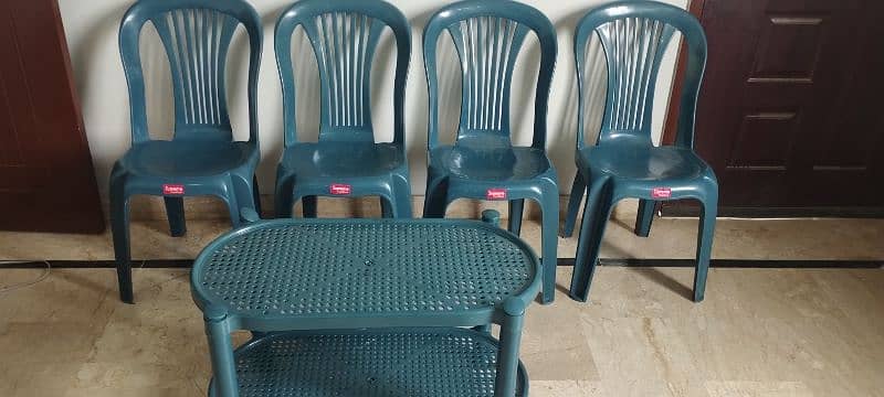 Supreme Plastic Chairs & Tables (All Colors) 4