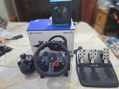 Logitech G29 Steering Wheel + Gear Shifter with Box