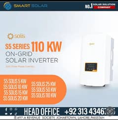 Solis 110 KW Solar Inverter On Grid 3 Phase Local Warranty