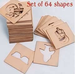 64 Pcs Wooden Drawing Boards 0