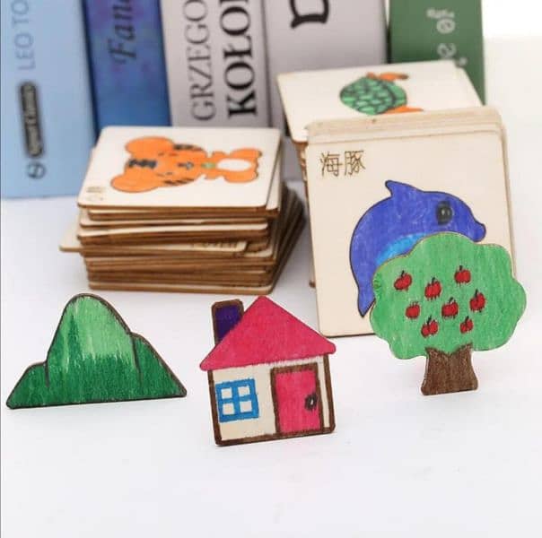 64 Pcs Wooden Drawing Boards 4