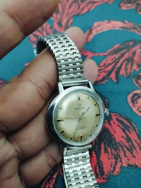 Antique Omax Vintage Swiss watch Seiko 5 citizen Rolex west end Camy 4