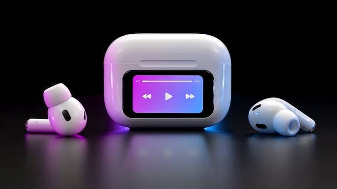 A9 Airpods Pro with Touch Screen LED Digital Display 3