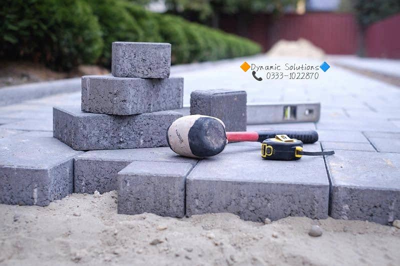 Pavers / Tuff Tiles / Kerb Blocks / Blocks / 50mm / Hollow Blocks 1