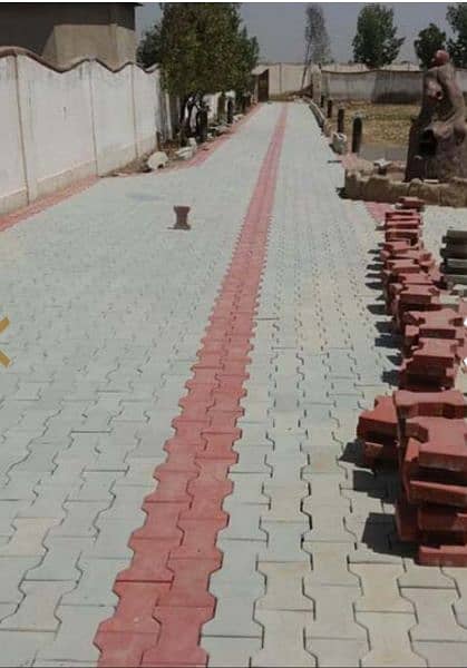 Pavers / Tuff Tiles / Kerb Blocks / Blocks / 50mm / Hollow Blocks 12