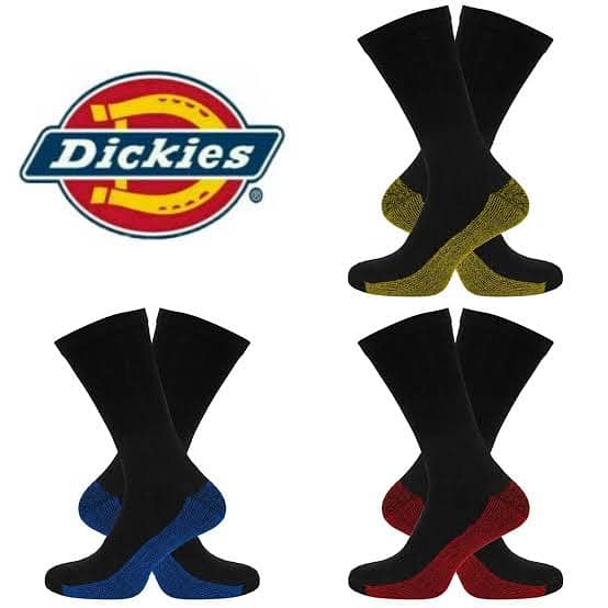 6 Pairs Work Socks Men & Women Heavy Duty Dry-tech Boot Work Crew Sock 8