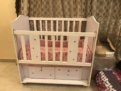 Wooden baby Cot