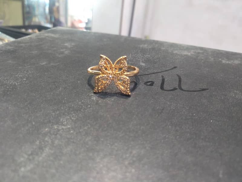 Gold plated ring 1