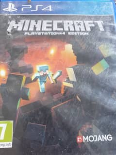 minecraft disc ps4 and more