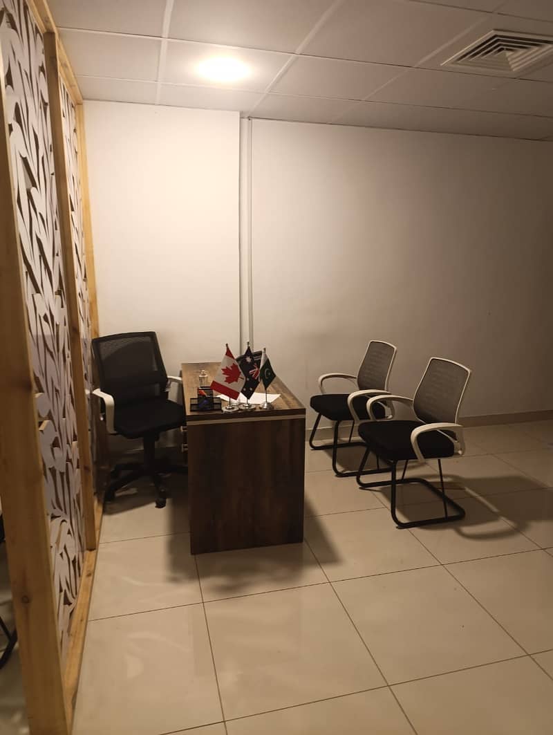 1100 sqft furnished office available for rent in WTC Islamabad 6