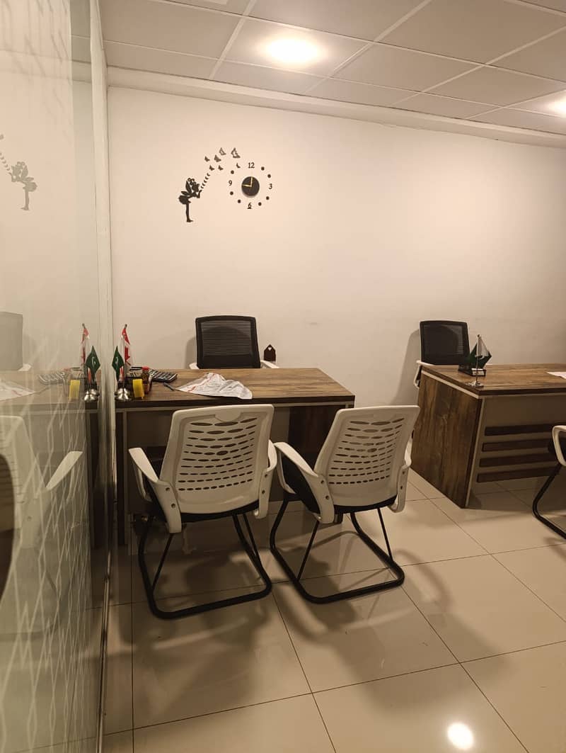 1100 sqft furnished office available for rent in WTC Islamabad 7