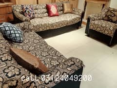 sofa set 1 2 3 seater minor used call 03124049200 0