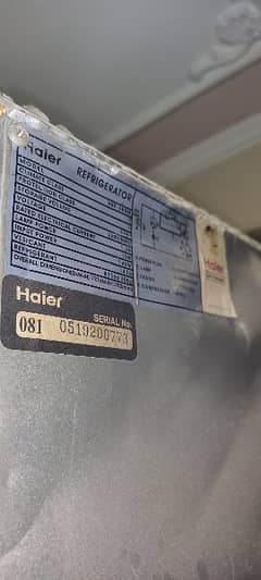 Haier fridge