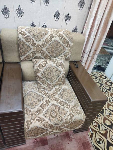 5 pcs Sofa set with 3 Tables 3