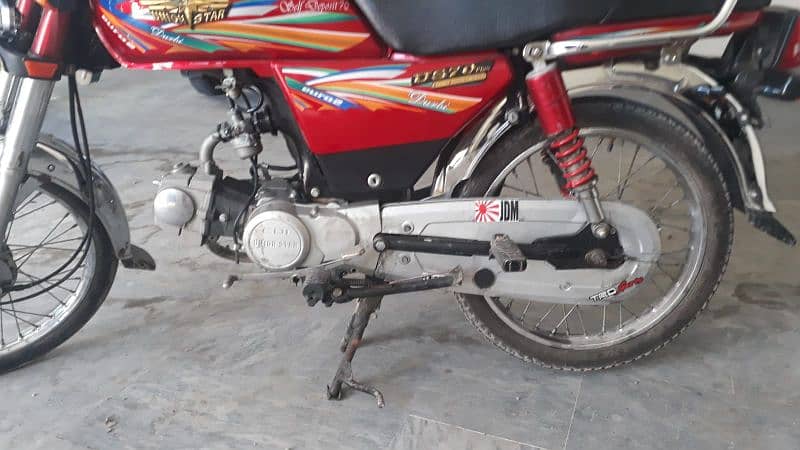 union star 70cc bike model Oct 2023 , registration 2024 ,first  hand 8