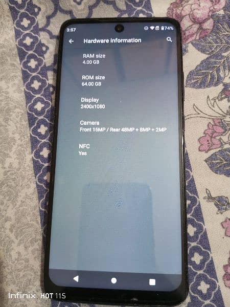 Motorola one. 5G. ace for sale 2