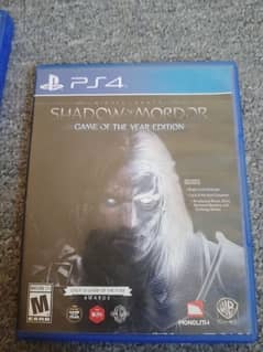 Shadow of Mordor game of the year edition ps4 0