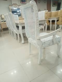 Cottage Lace Dining Table 8 Seater