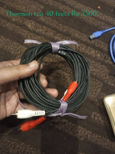 Branded cables ( Klipsch Marantz Yamaha Denon amplifier kef Bose jbl 6