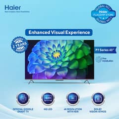 Haier 43" HQ LED/TV P7 Series/H43P7UX (4K UHD Google TV + Certified An