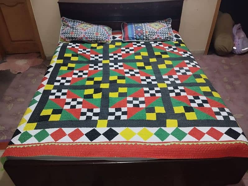 Excellent wooden bed for sale 2