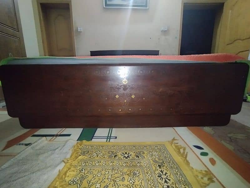 Excellent wooden bed for sale 5