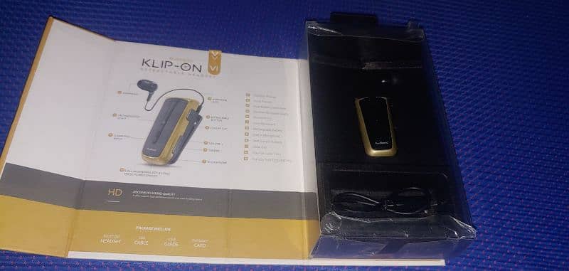 AUDIONIC KLIP ON 6 RETRACTABLE HEADSET 5