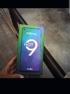 Infinix hot9.4/64 with box panel change ha call+ Whatsapp 03074937491