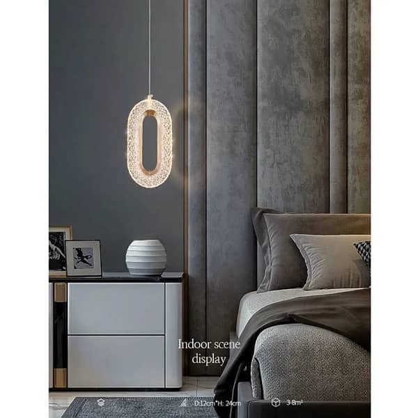 Modern bedside hanging LED Light 2