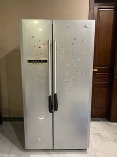 Haier Double Door Fridge and Freezer