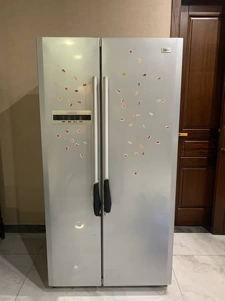 Haier Double Door Fridge and Freezer 0