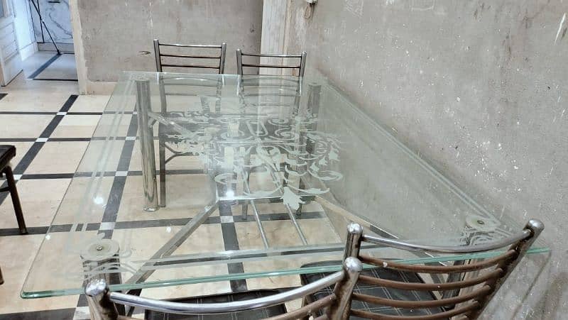 Stainless Steel Dinning Table Available for sale 1