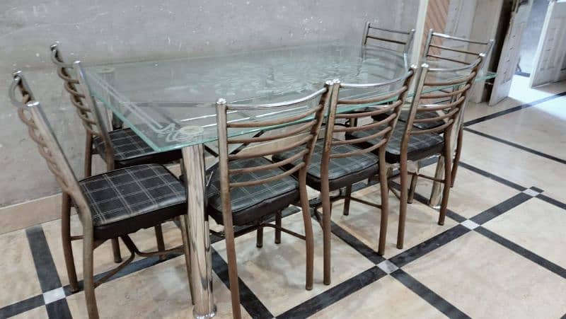 Stainless Steel Dinning Table Available for sale 2