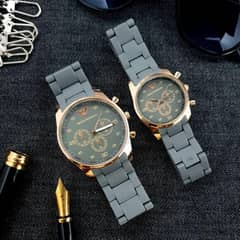 Couple's casual Analogue watch