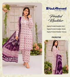 3pc Printed Khaddar