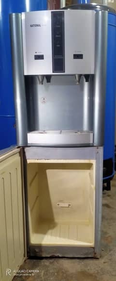 National Water Dispenser with Fridge 0