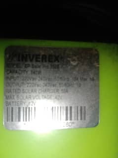 inverex model num 1500 for sale