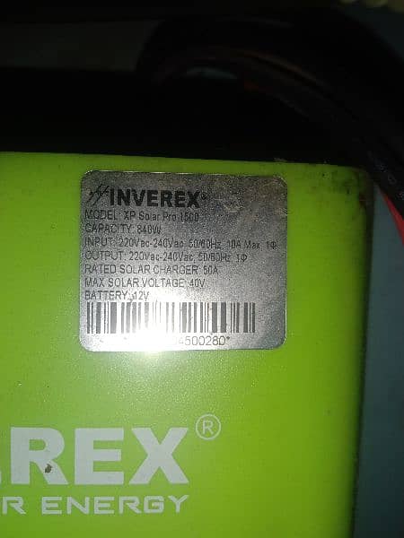 inverex model num 1500 for sale 1