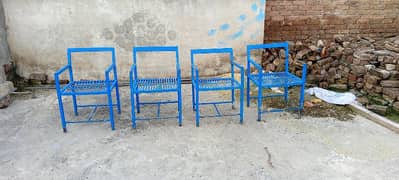 Iron chairs