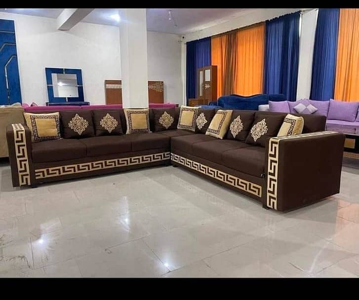 Sofa 5 Seater |6 seater sofa|7 seater sofa/Corner sofa | L Shape Sofa 13