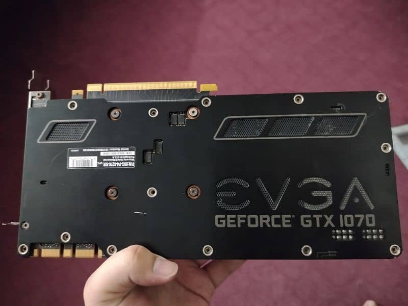 EVGA GTX1070 ACX3.0 Model 8GB GDDR5X 4