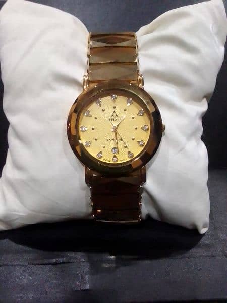 new. FITRON gold plated watch 1